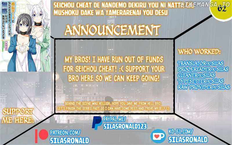 Seichou Cheat de Nandemo Dekiru You ni Natta ga, Mushoku Dake wa Yamerarenai You Desu Chapter 62 1